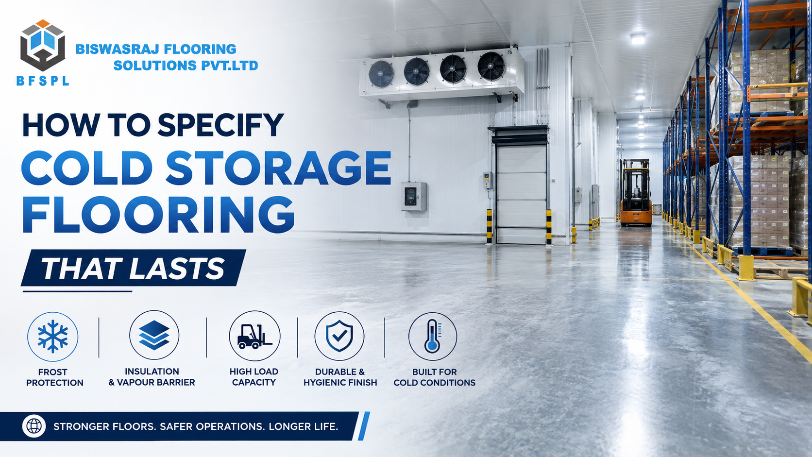 How To Specify Cold Storage Flooring That Lasts